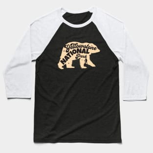 Yellowstone National Park Baseball T-Shirt